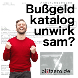 Bußgeldkatalog außer Kraft gesetzt!